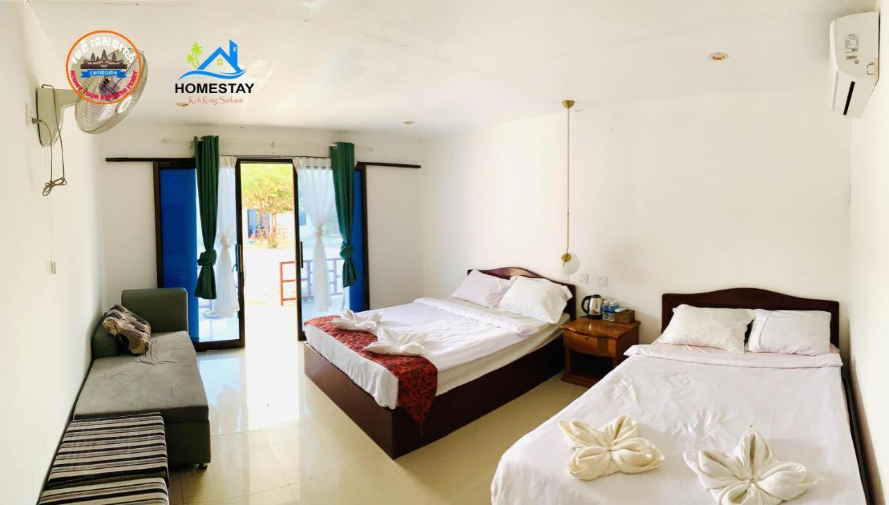 Homestay Resort Koh Rong Sanloem Sihanoukville Eksteriør billede